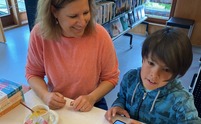 Neuer Biblio-Trail für die Bibliothek Berneck