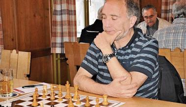 Gilbert Jost allein auf weiter Flur
