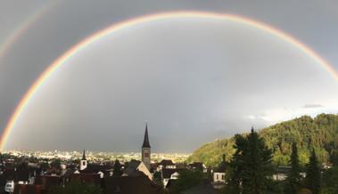 Märchenhafte Gewitterstimmung über Berneck