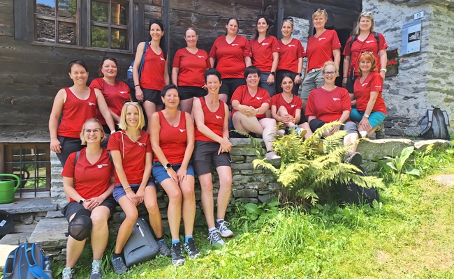 Fitnessriege im Tessin - ein Wochenende voller Highlights