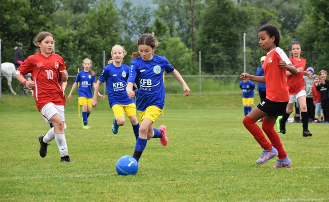Bilder vom CS-Cup-Final für Buben und Mädchen der Mittelstufe