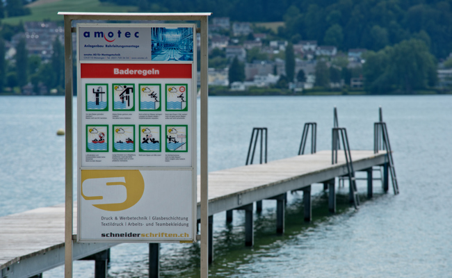 Auch gute Schwimmer sind vor der Gefahr im Wasser nicht gefeit