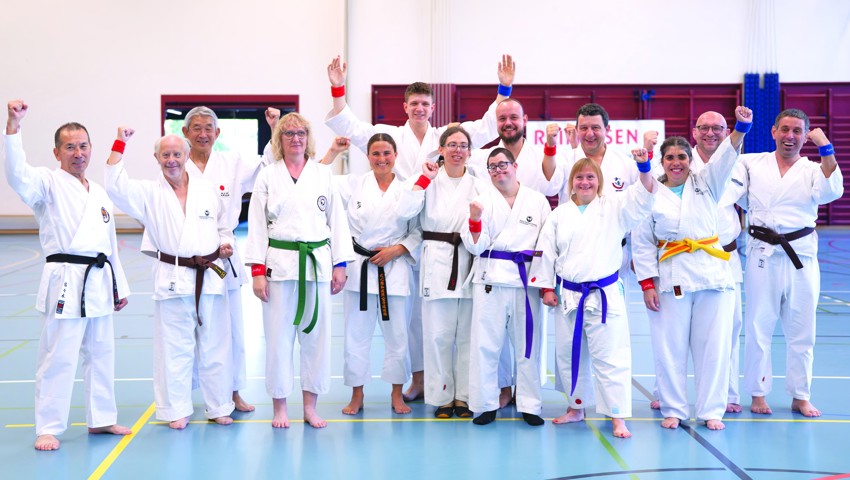 Auch die Sportlerinnen und Sportler von PluSport genossen den Lehrgang.