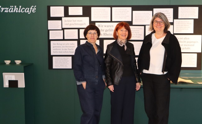 Gemeinsam erinnern im Rheintal: Letzte Stimmen aus der Kriegszeit