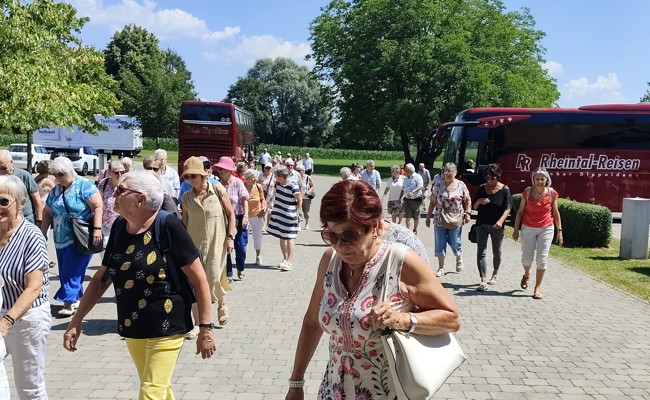 60Plus-Gruppe auf Reise