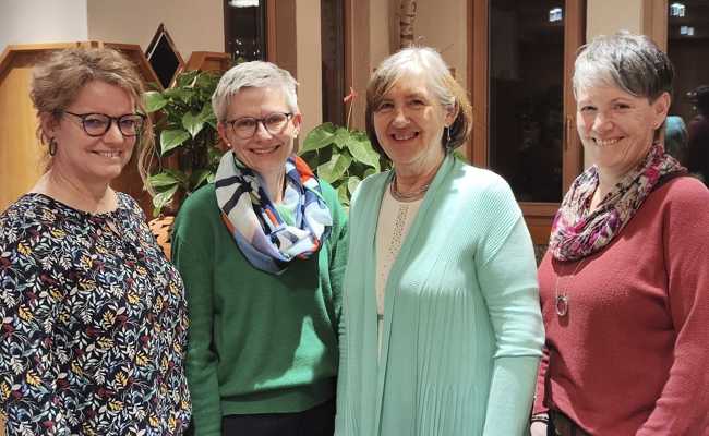 Hildegard Wild als neue Kassierin des Kirchenchors gewählt – zahlreiche Ehrungen