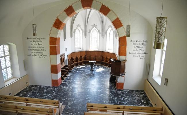 Die Kirche Sax  erstrahlt in neuem Glanz