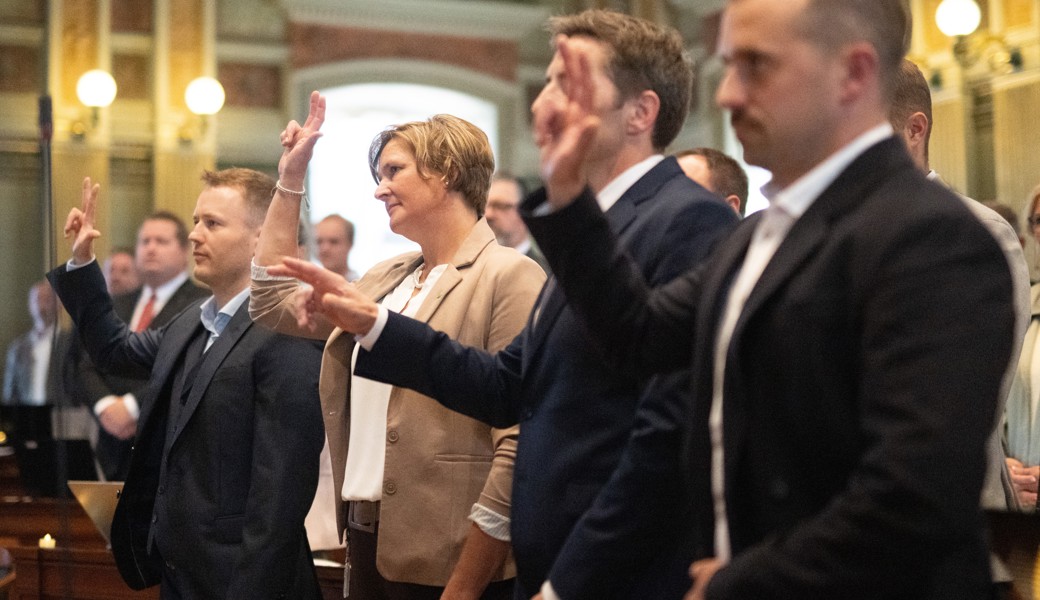 Vivienne Oggier und Sandro Lüchinger neu im Kantonsrat