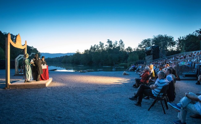 Rund um den Rheindurchstich: Das Theater im Kies geht in die nächste Runde