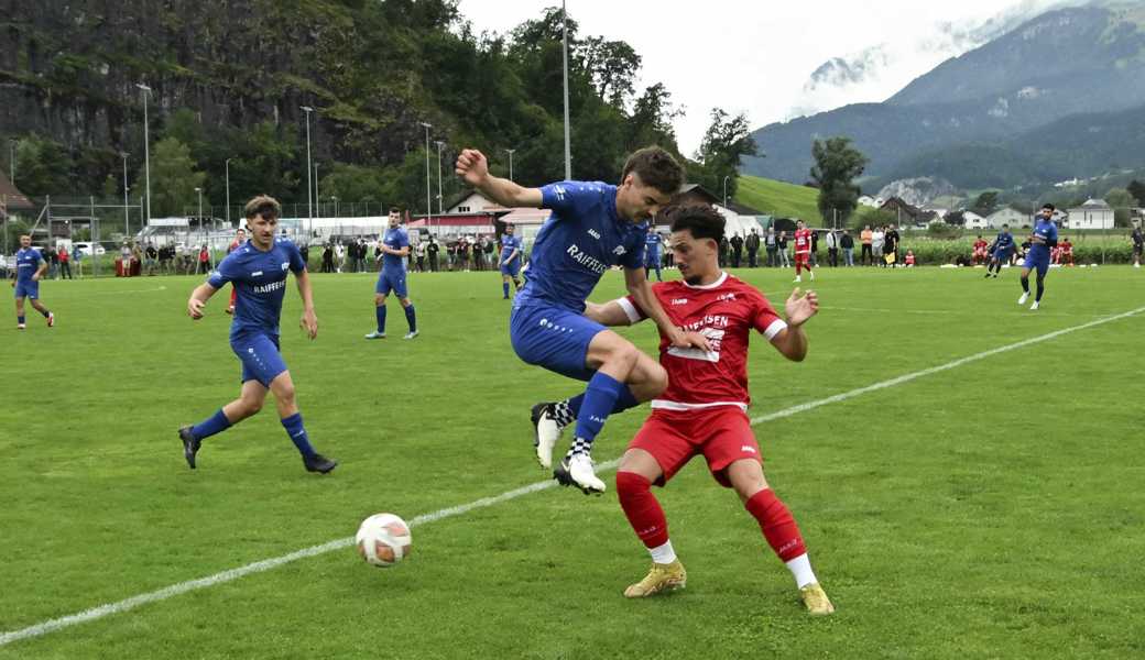 Das Oberrheintaler Derby zwischen Rüthi und Montlingen findet am Samstag um 14.55 Uhr statt – erstmals als direkter Vergleich von zwei in der 2. Liga spielenden Teams. 