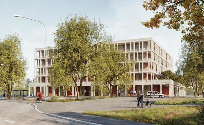 Zentrum Rheinauen: Baugesuch eingereicht