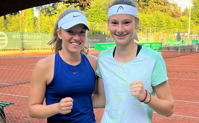 Thaler Tennisspielerin Zoe Kägi holt in Bern zwei dritte Ränge