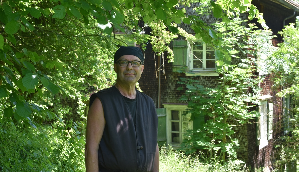 David Keller spazierte über die Jahre immer wieder am Zwirneli in Walzenhausen vorbei.