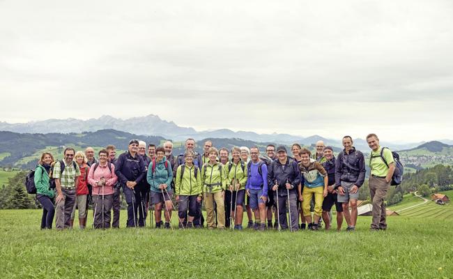 Wandern durch ganzen Kanton
