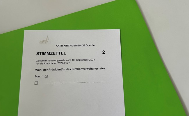 Katholische Kirchgemeinde Oberriet hofft auf die zweite Chance
