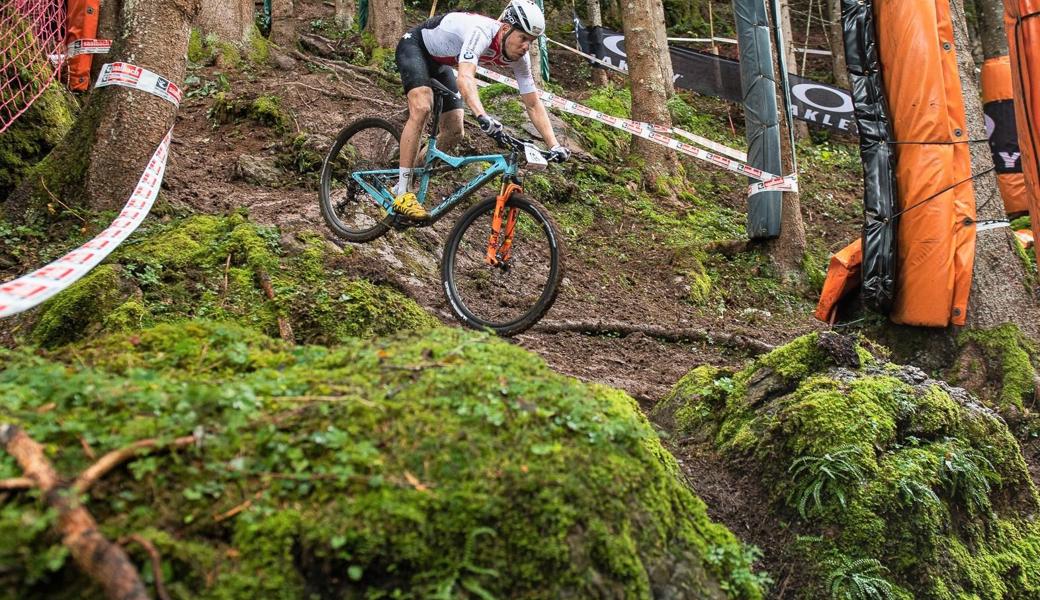 Thomas Litscher kam im WM-Rennen in Leogang überhaupt nicht zurecht. Thomas Litscher kam im WM-Rennen in Leogang überhaupt nicht zurecht.
