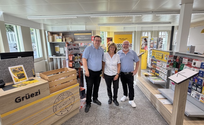 Post eröffnet modernisierte Filiale in Rheineck
