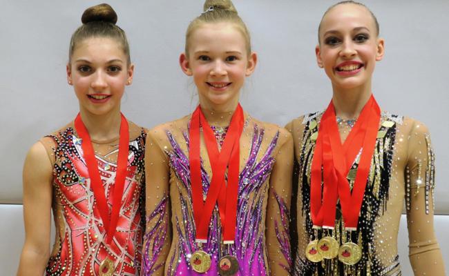 Anastasia und Seraphina Weder gewinnen in Luxemburg Gold