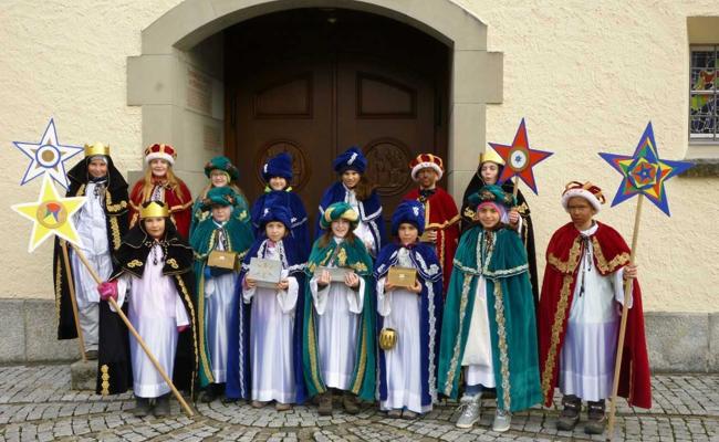 Sternsinger zogen von Tür zu Tür