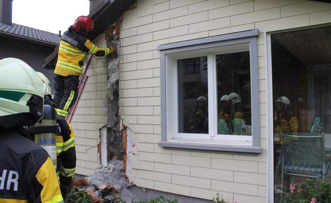 Bei Wespenbekämpfung Mottbrand ausgelöst
