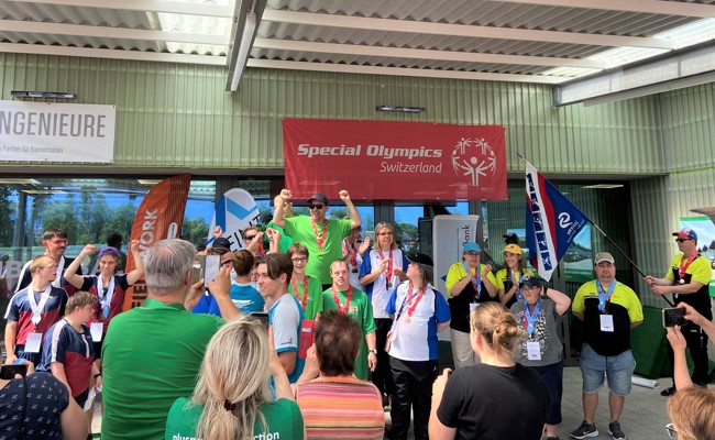 Tolle Stimmung und starke Leistungen an den Special Olympics