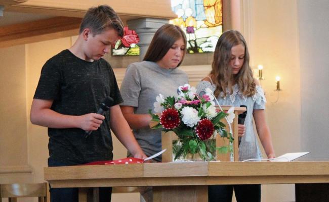 Vorstellungsgottesdienst der neuen Konfirmanden