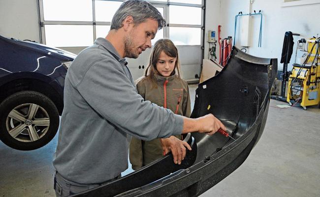 Für einen Tag in der Arbeitswelt