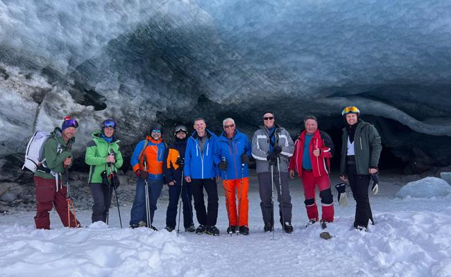 Vorstandsmitglieder erleben winterliches Abenteuer