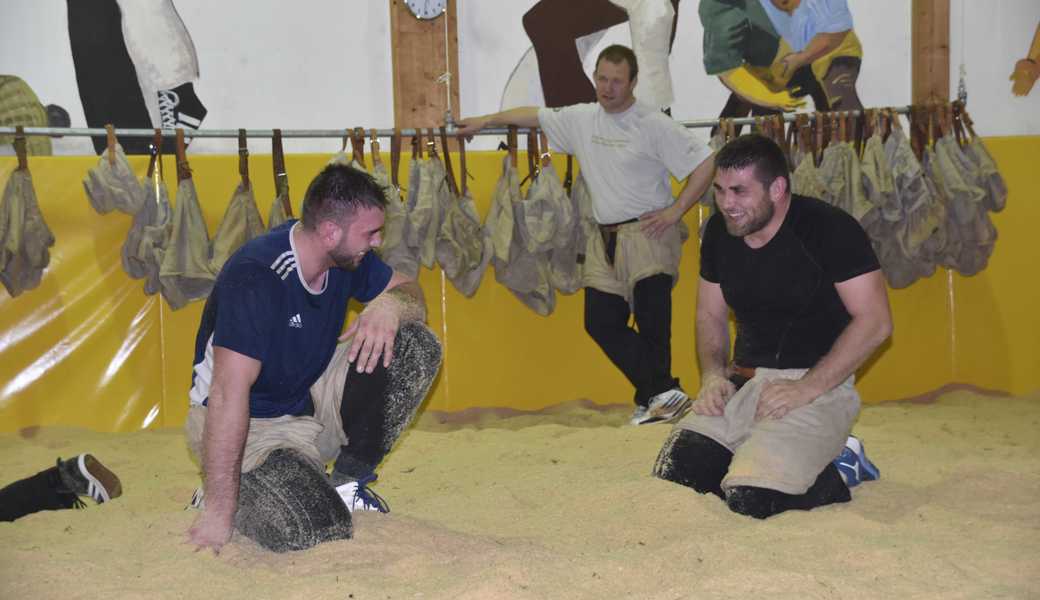 Das Ziel ist das Eidgenössische: Aus der Jugendriege des SK Mittelrheintal wurden Kranzschwinger