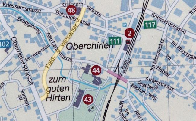Eine Strasse, die es gar nicht gibt