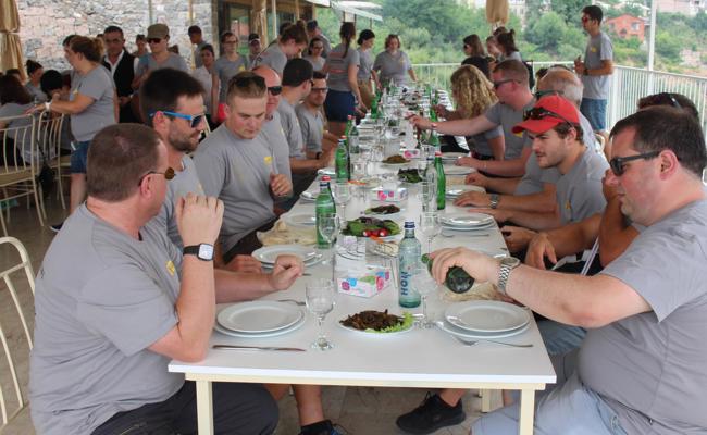 Stadtmusik reiste nach Armenien