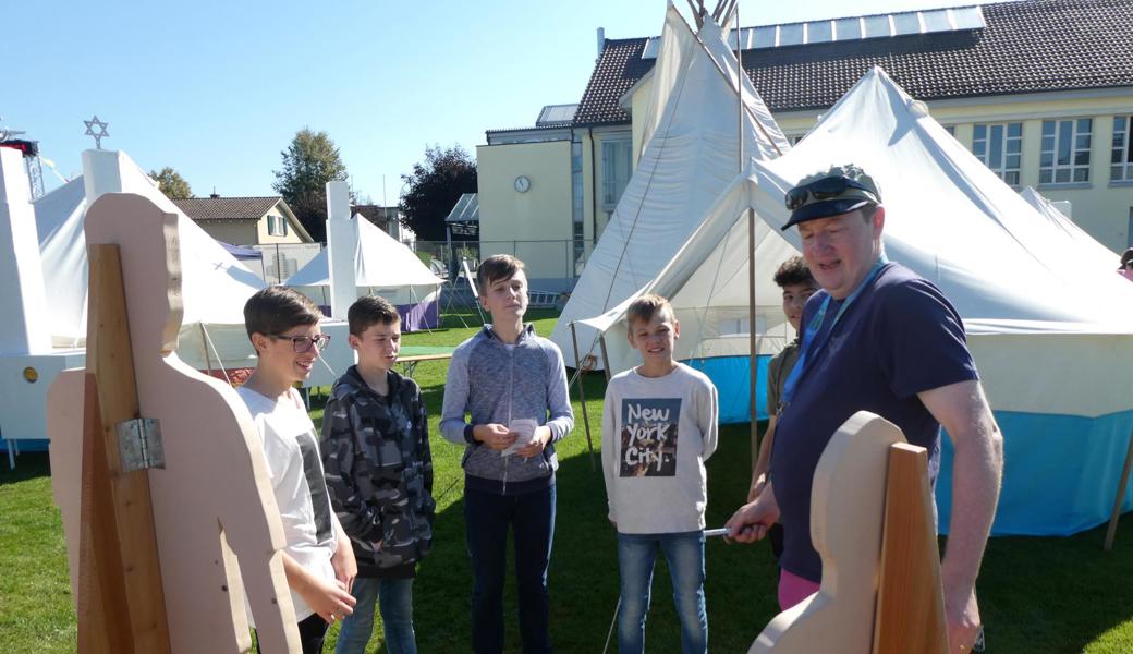 Auch der Gründer des "Respect Camp" Urs Urech leitete einen Posten.