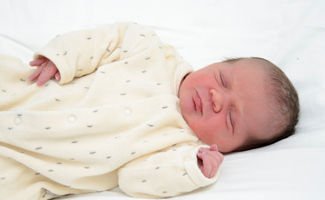 Neujahrsbaby Dalija Skandro kam um 7.35 Uhr zur Welt