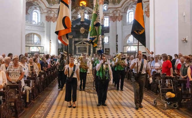 Rheintaler Gläubige pilgerten nach Einsiedeln