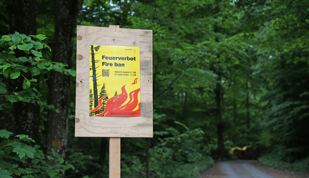 Feuerverbot ausserhalb des Waldes aufgehoben