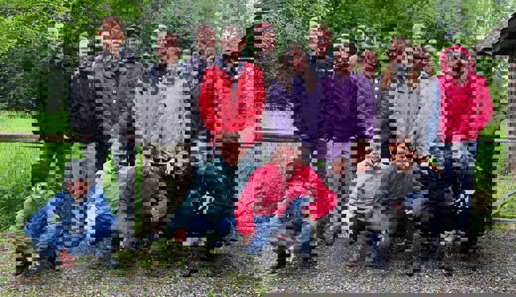 Gruppenfoto der Teilnehmenden des STV Au