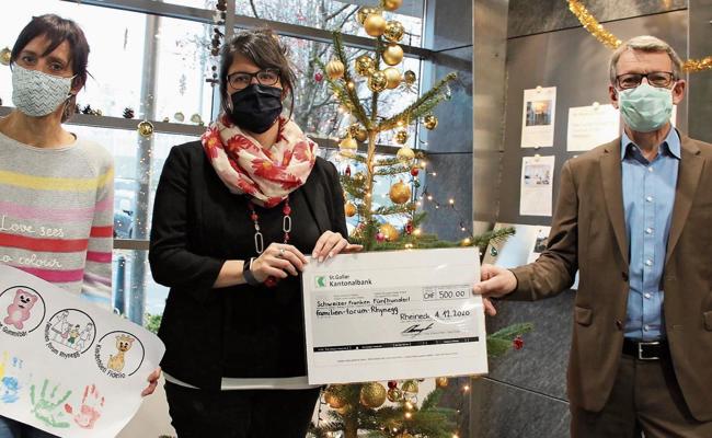 Weihnachtsspende der St. Galler Kantonalbank