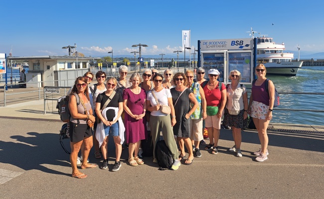 Frauenriege Rheineck unterwegs auf dem Bodensee