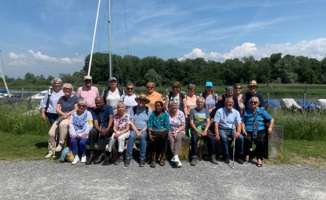 Kontaktgruppe für Blinde und Sehbehinderte unternahm eine Schifffahrt auf Rhein und Bodensee