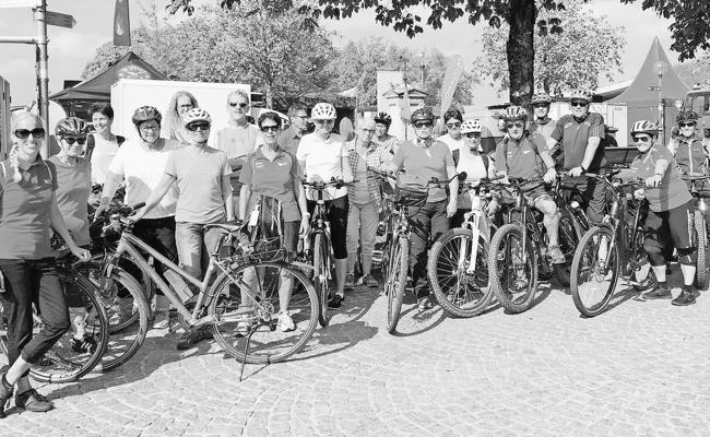 Turnerfahrt des STV mit dem Velo