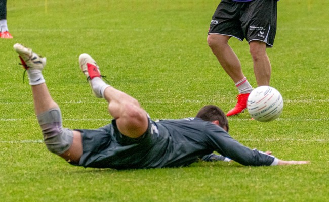 Diepoldsauer Faustballer bezahlen in Widnau Lehrgeld