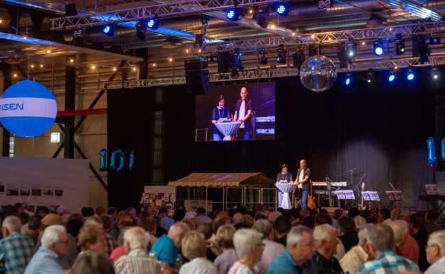100 Jahre Jansen AG: Firma feiert Jubiläum mit einem Sommernachtsfest