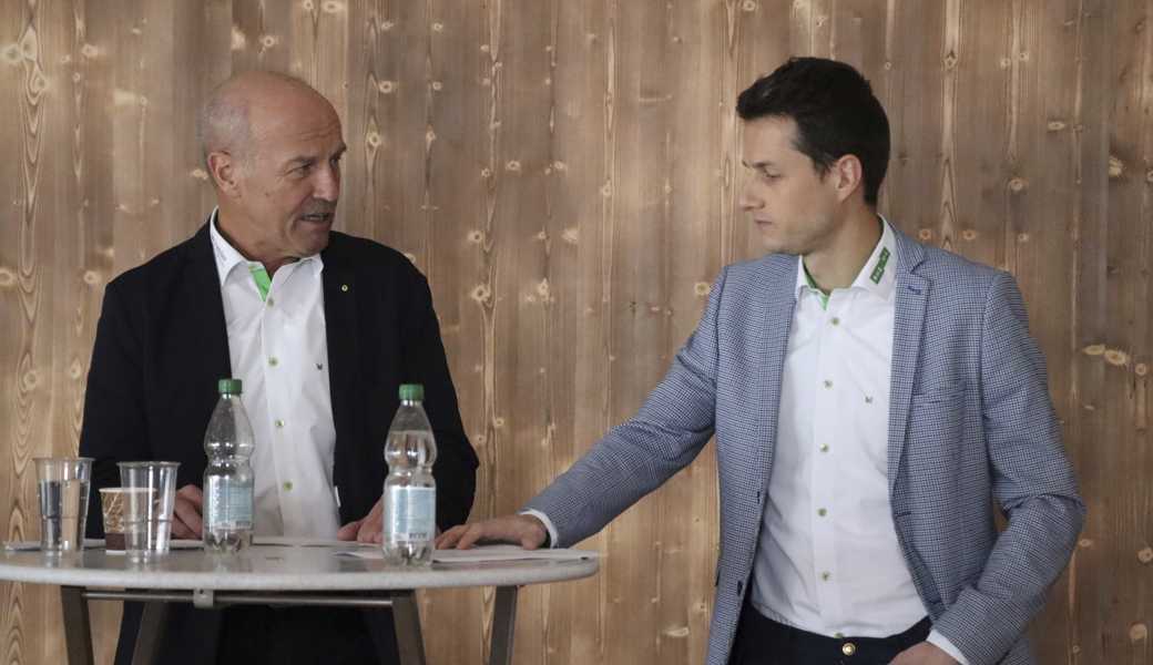 Sie informierten am Donnerstagmmorgen über den aktuellen Stand der Rhema: Verwaltungsratspräsident Andreas Eggenberger (links) und Messeleiter Michael Dietrich.  