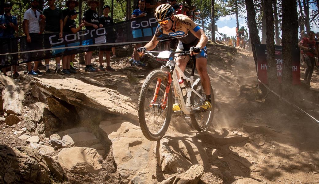 Thomas Litscher wurde in Andorra auf dem Weg zu einem Spitzenergebnis von einem Stein gestoppt. 