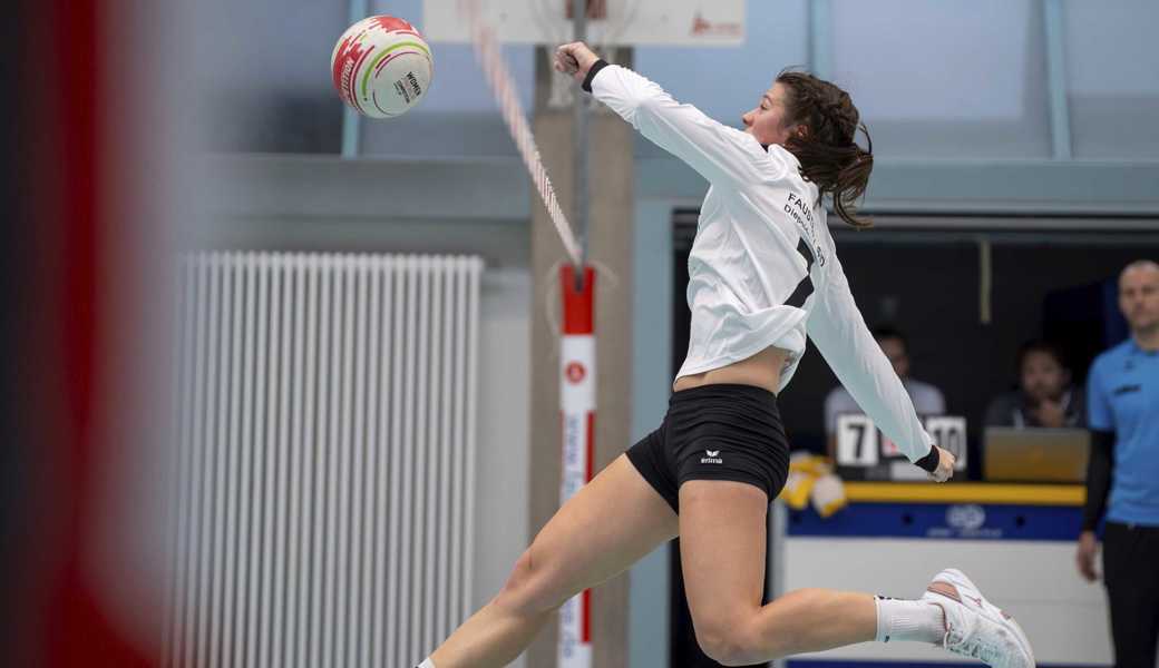 Tanja Bognar und ihre Diepoldsauer Teamkolleginnen setzten sich auch am zweiten NLA-Spieltag dreimal durch. 