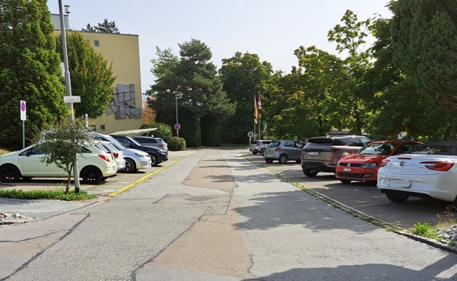 Neues Parkplatzregime für das Pflegeheim Haus Sonnengarten