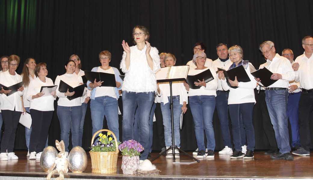 Der Widnauer Joyces Chor unter der Leitung von Marianne Gantenbein kam beim Publikum gut an. 