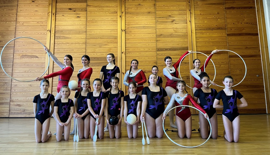 STV Marbach und STV Balgach an der Testabnahme Gymnastik STV Marbach und STV Balgach an der Testabnahme Gymnastik