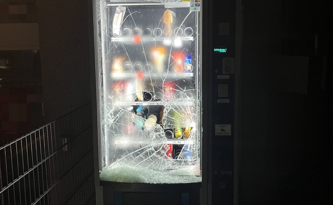 Kantonspolizei stellt Snackautomaten-Knacker dank guter Zeugenbeschreibung