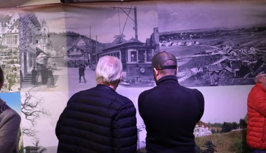 Im Festzelt durch die Geschichte von Heerbrugg gereist